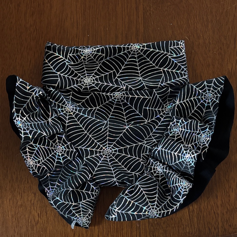 Spider Web Patterned Kids Bottoms